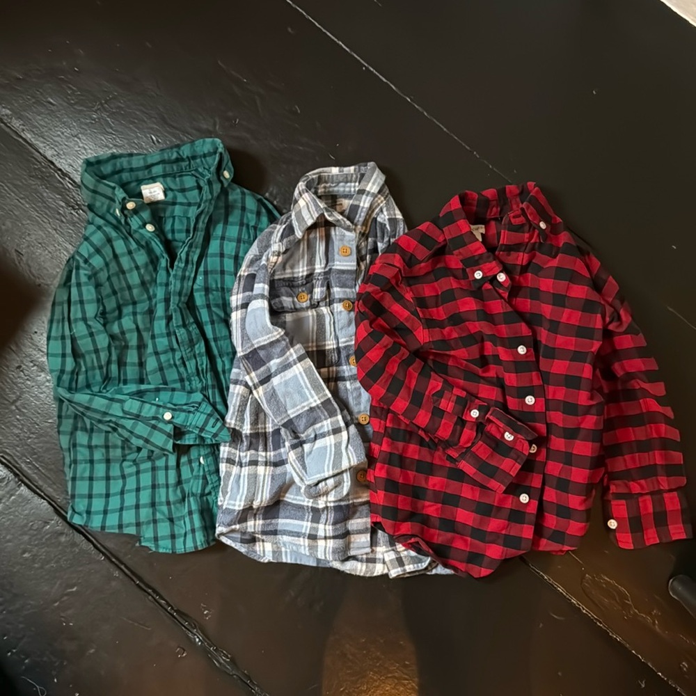 JCrew Boys Button Downs